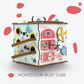 Wooden Activity Cube | Montessori Activity Cube | BusyBuddyToys™