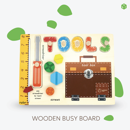 Montessori Busy Board | Montessori Activity Board | BusyBuddyToys™