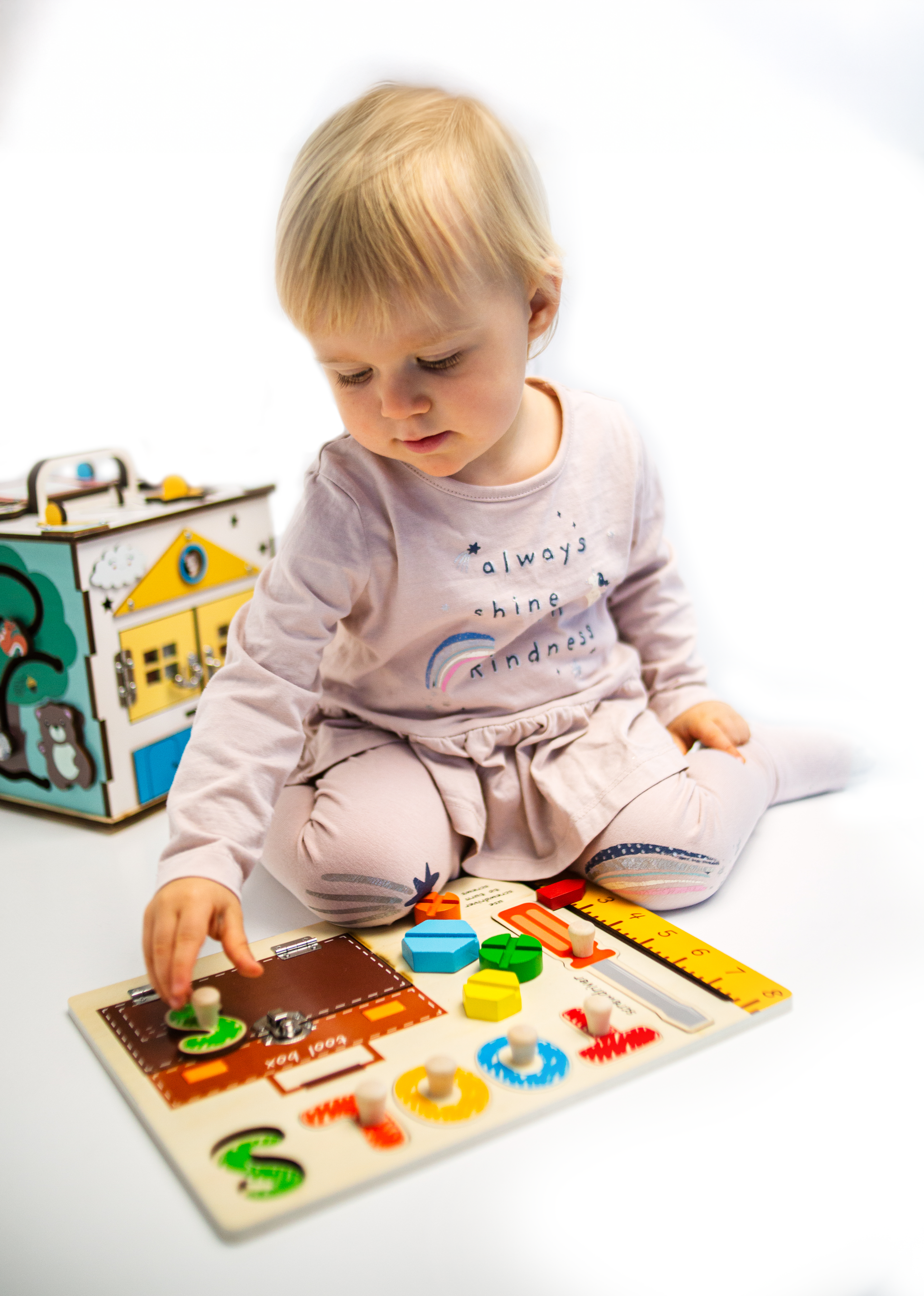 Montessori Busy Board | Montessori Activity Board | BusyBuddyToys™